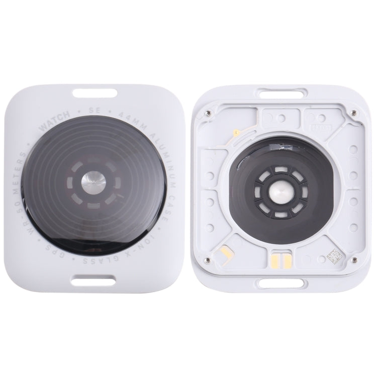 For Apple Watch SE 2022 44mm GPS Edition Rear Housing Glass Cover (Silver) - Back Cover by PMC TechLife | Online Shopping South Africa | PMC TechLife | Buy Now Pay Later Mobicred