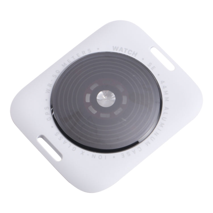 For Apple Watch SE 2022 44mm GPS Edition Rear Housing Glass Cover (Silver) - Back Cover by PMC TechLife | Online Shopping South Africa | PMC TechLife | Buy Now Pay Later Mobicred