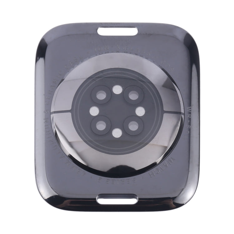 For Apple Watch Series 9 45mm Rear Housing Glass Cover(Black) - Back Cover by PMC TechLife | Online Shopping South Africa | PMC TechLife