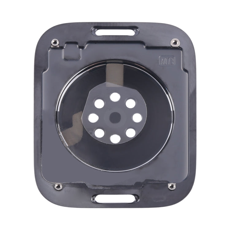 For Apple Watch Series 9 45mm Rear Housing Glass Cover(Black) - Back Cover by PMC TechLife | Online Shopping South Africa | PMC TechLife