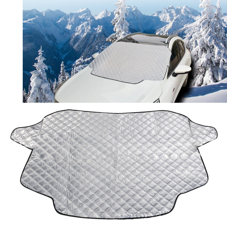 Automobile Front Windshield Cover Snow Cover Plus Cotton Car Windshield Sun Shade Winter Car Snow Shield Cover, Random Color Delivery - PE Material by PMC TechLife | Online Shopping South Africa | PMC TechLife | Buy Now Pay Later Mobicred