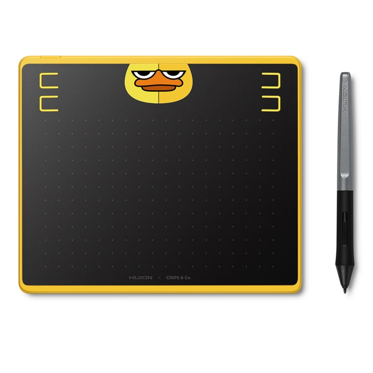 HUION HS64 Chips Special Edition 5080 LPI Art Drawing Tablet with Battery-free Pen for Fun - free shipping - PMC TechLife - Order now!