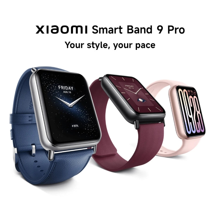 Original Xiaomi Smart Band 9 Pro 1.74 inch AMOLED Screen 5ATM Waterproof Smart Watch, Support Blood Oxygen / Heart Rate Monitor (Silver) - free shipping - PMC TechLife - Order now!