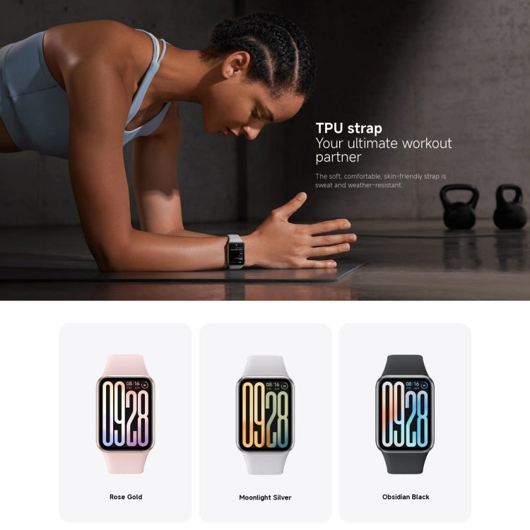 Original Xiaomi Smart Band 9 Pro 1.74 inch AMOLED Screen 5ATM Waterproof Smart Watch, Support Blood Oxygen / Heart Rate Monitor (Silver) - free shipping - PMC TechLife - Order now!