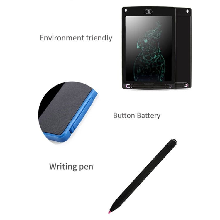 Portable 8.5 inch LCD Writing Tablet Drawing Graffiti Electronic Handwriting Pad Message Graphics Board Draft Paper with Writing Pen(Red) -  by PMc TechLife | Online Shopping South Africa | PMc TechLife | Buy Now Pay Later Mobicred