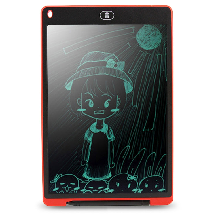 Portable 12 inch LCD Writing Tablet Drawing Graffiti Electronic Handwriting Pad Message Graphics Board Draft Paper with Writing Pen(Red) - free shipping - PMc TechLife - Order now!