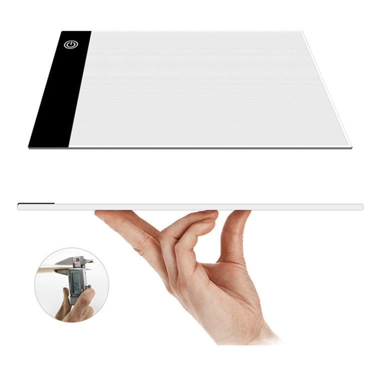 2.2W 5V LED Three Level of Brightness Dimmable A5 Acrylic USB Copy Boards Anime Sketch Drawing Sketchpad -  by PMC TechLife | Online Shopping South Africa | PMC TechLife | Buy Now Pay Later Mobicred