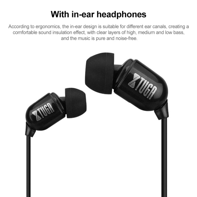XTUGA IEM1200 Wireless Transmitter 10 Bodypack Stage Singer In-Ear Monitor System (UK Plug) - Microphone by XTUGA | Online Shopping South Africa | PMc TechLife | Buy Now Pay Later Mobicred