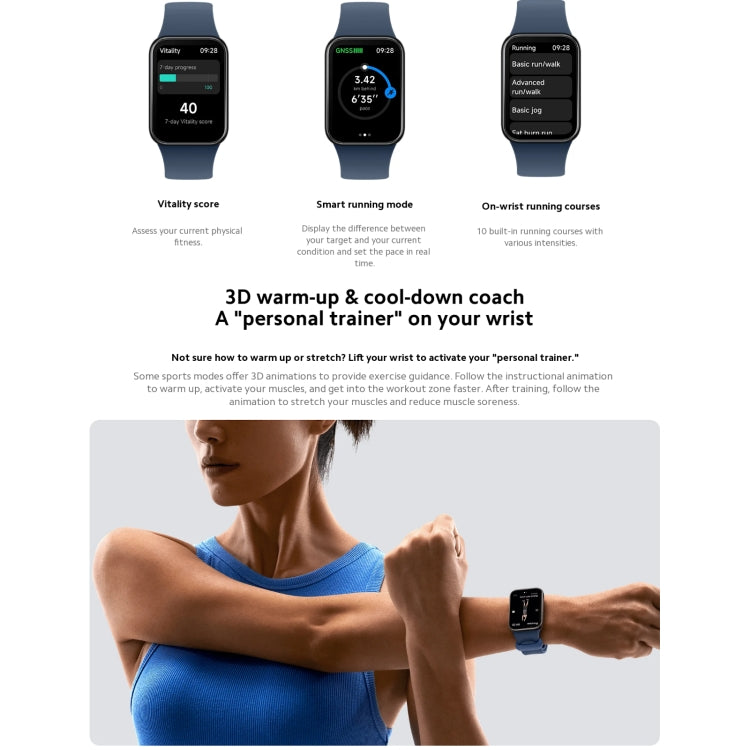 Original Xiaomi Mi Band 8 Pro Global 1.74 inch AMOLED Full Color Screen 5ATM Waterproof Smart Watch, Support GPS / Heart Rate (Black) - Wearable Devices by Xiaomi | Online Shopping South Africa | PMC TechLife | Buy Now Pay Later Mobicred