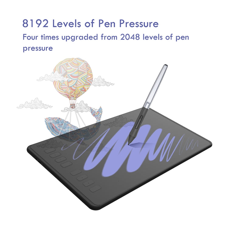 HUION Inspiroy Series H950P 5080LPI Professional Art USB Graphics Drawing Tablet for Windows / Mac OS, with Battery-free Pen - free shipping - PMC TechLife - Order now!