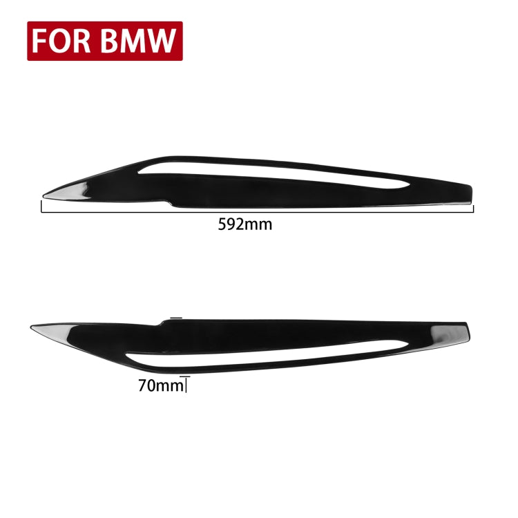 Car ABS Light Eyebrow For BMW X5/F15 2014-2018 - Lamp Decoration by PMC TechLife | Online Shopping South Africa | PMC TechLife | Buy Now Pay Later Mobicred