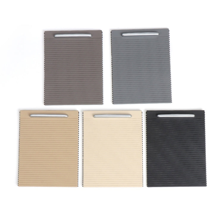 Car Center Console Water Cup Holder Cover Trim for Volkswagen Magotan / CC / Passat, Left Driving (Brown) - Stowing Tidying by PMC TechLife | Online Shopping South Africa | PMC TechLife | Buy Now Pay Later Mobicred