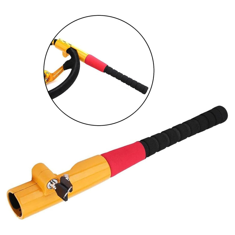 8087S Car Universal Baseball Shaped Steering Wheel Anti-Theft Lock - Steering Wheel Locks by PMC TechLife | Online Shopping South Africa | PMC TechLife | Buy Now Pay Later Mobicred