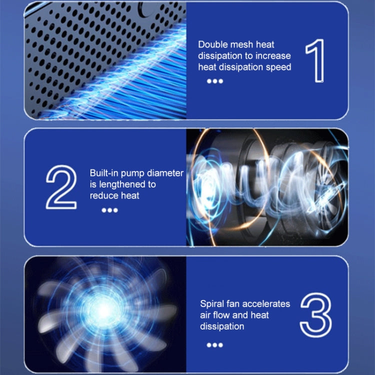 NW05-P Car Portable Air Pump Multifunctional Wireless Electric Air Pump - Inflatable Pump by PMC TechLife | Online Shopping South Africa | PMC TechLife