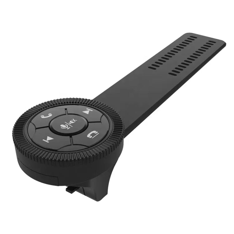 Universal Strap Shape Steering Wheel Remote Control Car Multimedia Wireless Button Remote Control (Black) - free shipping - PMC TechLife - Order now!