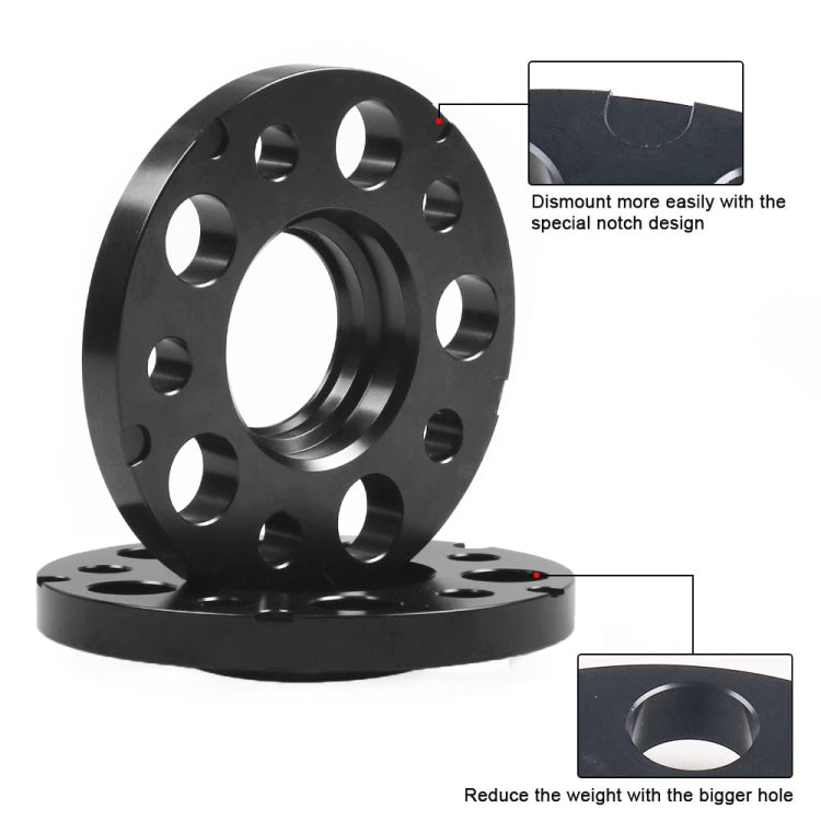 For Mercedes-Benz 15mm Car Modified Wheel Hub Flange Center Wheel Spacer with M12x1.5 Screws (Blue) - Wheels Tires & Parts by PMC TechLife | Online Shopping South Africa | PMC TechLife | Buy Now Pay Later Mobicred