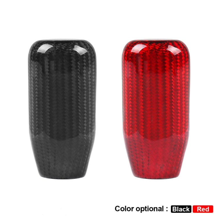 Universal Car Real Carbon Fiber Gear Head (Red) - Shift Knob by PMC TechLife | Online Shopping South Africa | PMC TechLife | Buy Now Pay Later Mobicred