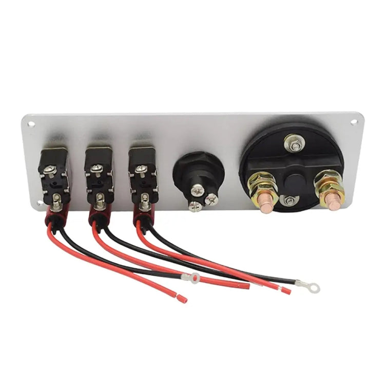 12V Racing Car LED Ignition Switch One Key Start Combination Panel - Car Switches by PMC TechLife | Online Shopping South Africa | PMC TechLife | Buy Now Pay Later Mobicred