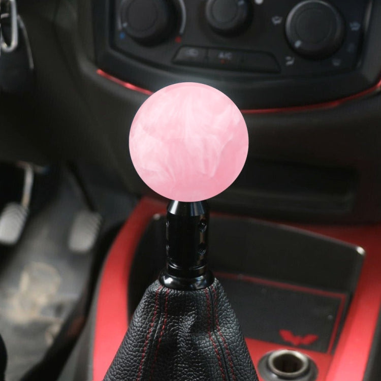 Car Modified Marble Star Gear Head Shifter Cover with Adapter (Pink) - Shift Knob by PMC TechLife | Online Shopping South Africa | PMC TechLife | Buy Now Pay Later Mobicred