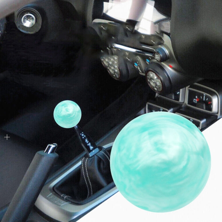 Car Modified Marble Star Gear Head Shifter Cover with Adapter (Light Green) - Shift Knob by PMC TechLife | Online Shopping South Africa | PMC TechLife | Buy Now Pay Later Mobicred