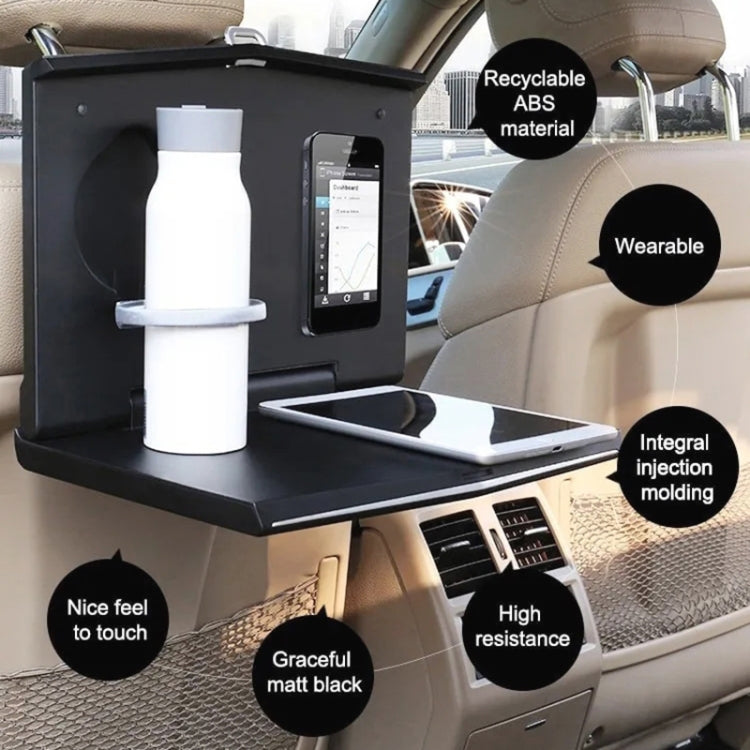 Car Folding Computer Table Chair Back Dining Table - Car Drink Holders by PMC TechLife | Online Shopping South Africa | PMC TechLife | Buy Now Pay Later Mobicred