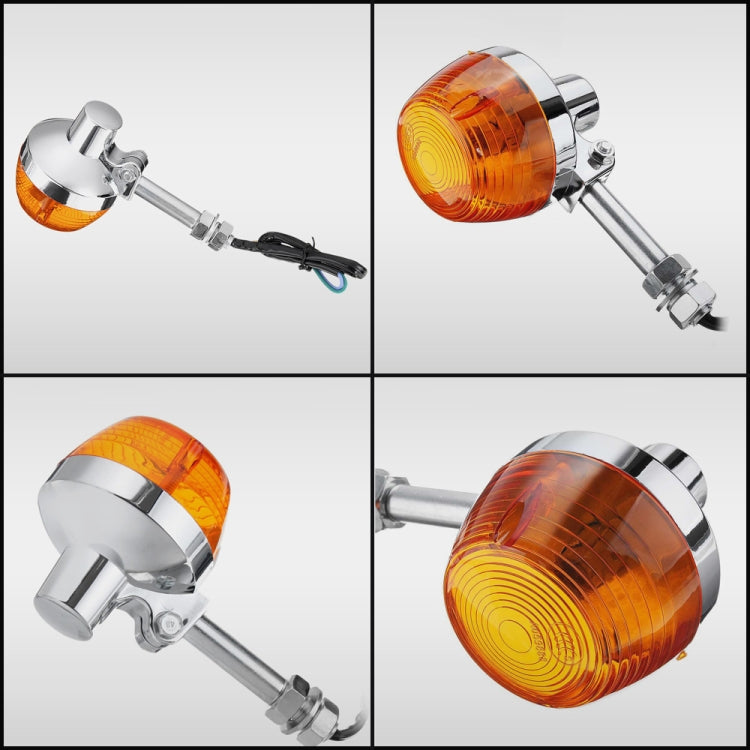 2pcs For Honda CT90 XL100 CM125 CB400 CB750 Motorcycles LED Turn Signal Light - Signal Lights by PMC TechLife | Online Shopping South Africa | PMC TechLife | Buy Now Pay Later Mobicred