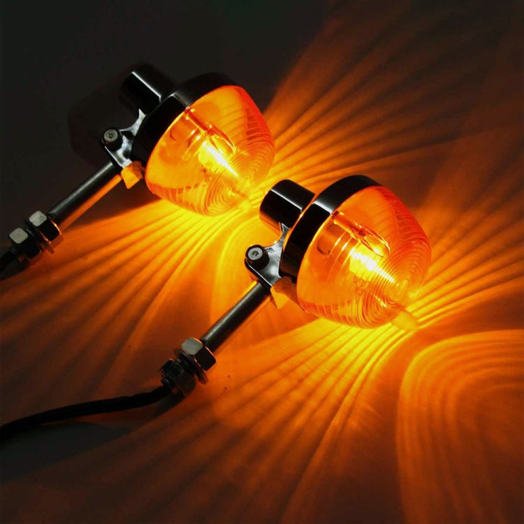 2pcs For Honda CT90 XL100 CM125 CB400 CB750 Motorcycles LED Turn Signal Light - Signal Lights by PMC TechLife | Online Shopping South Africa | PMC TechLife | Buy Now Pay Later Mobicred