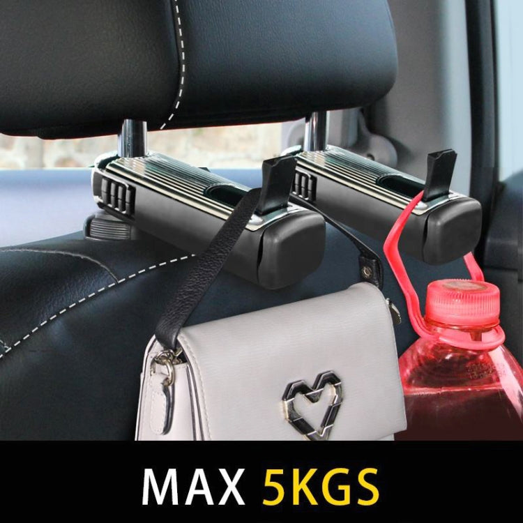 G202 Car Creative Phone Bracket Hook 360 Degree Rotating Telescopic Bracket(Black) - Universal Car Holders by PMC TechLife | Online Shopping South Africa | PMC TechLife | Buy Now Pay Later Mobicred