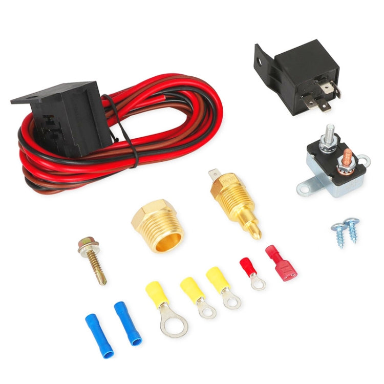 Car Temperature Sensor Switch Electric Cooling Fan Thermostat Wire Harness Assembly - Automobiles Sensors by PMC TechLife | Online Shopping South Africa | PMC TechLife | Buy Now Pay Later Mobicred