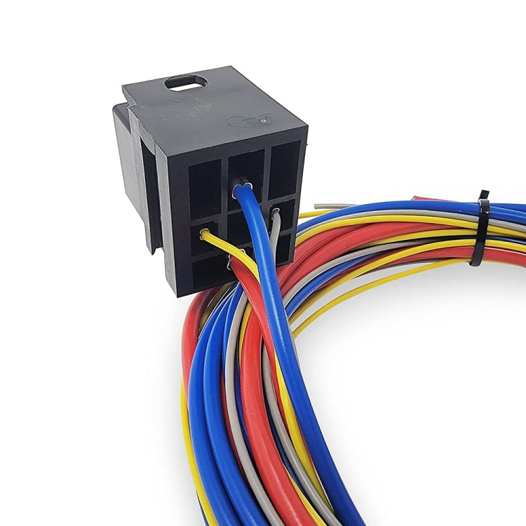 Universal 30A 12V Electric Fuel Pump Relay Kit - DIY Cables by PMC TechLife | Online Shopping South Africa | PMC TechLife | Buy Now Pay Later Mobicred