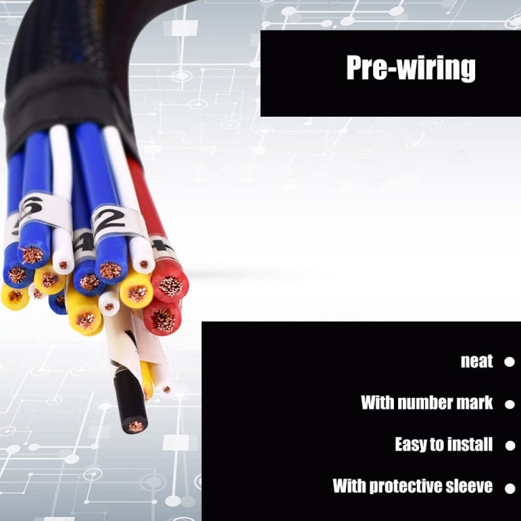 12V 5 Pin Car 6 Slots Waterproof Relay Fuse Box with Cable - Fuse by PMC TechLife | Online Shopping South Africa | PMC TechLife