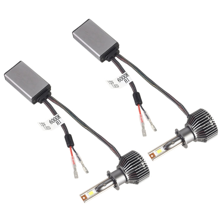 K11 1 Pair H1 12V / 85W / 6000K / 9000LM Car LED Headlight (White Light) - LED Headlamps by PMC TechLife | Online Shopping South Africa | PMC TechLife | Buy Now Pay Later Mobicred