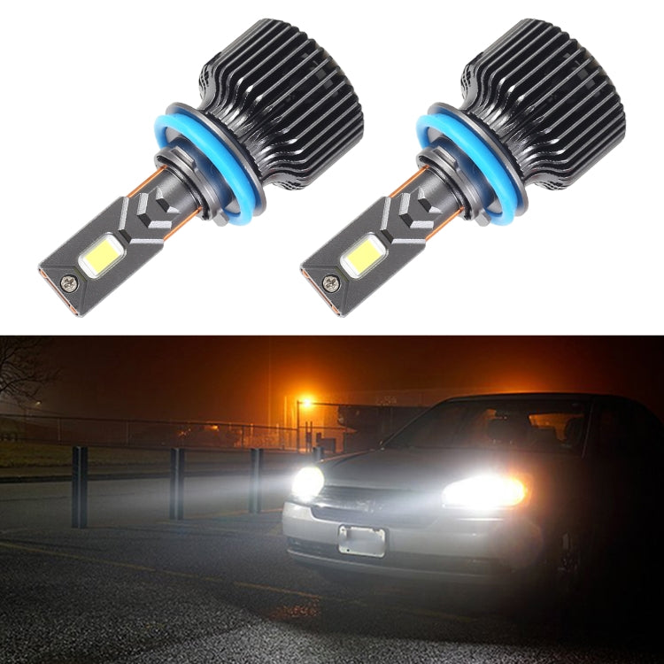 K11 1 Pair H11 12V / 85W / 6000K / 9000LM Car LED Headlight (White Light) - LED Headlamps by PMC TechLife | Online Shopping South Africa | PMC TechLife | Buy Now Pay Later Mobicred