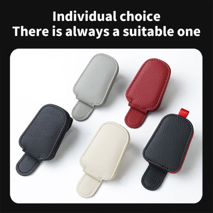 Car Sun Visor Glasses Clip Multi-functional Card Storage Bracket (Black) - Sunglasses & Glasses Clips by PMC TechLife | Online Shopping South Africa | PMC TechLife | Buy Now Pay Later Mobicred