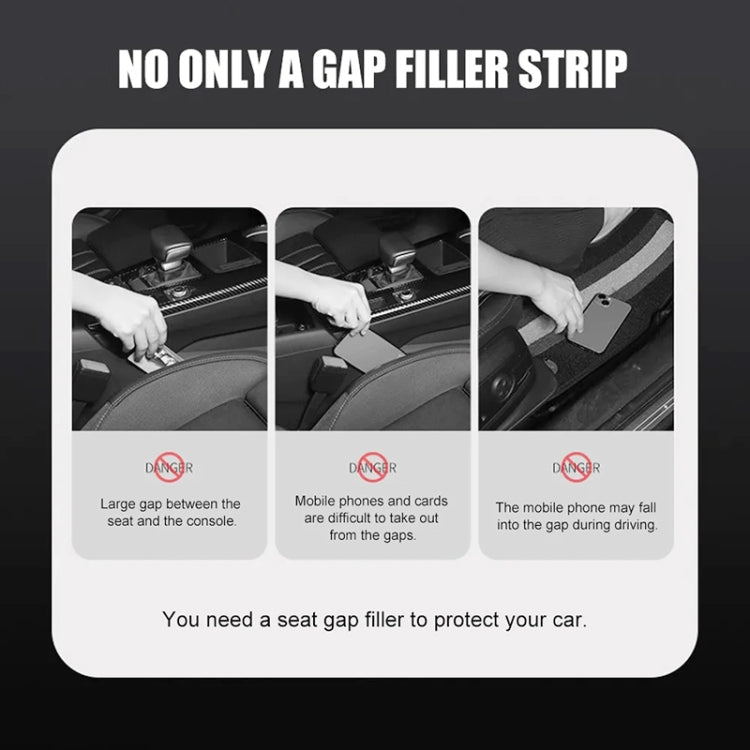 Car Seat Gap Bar Car Interior Armrest Box Gap Leak-proof Filler (Beige) - Seat Accessories by PMC TechLife | Online Shopping South Africa | PMC TechLife | Buy Now Pay Later Mobicred