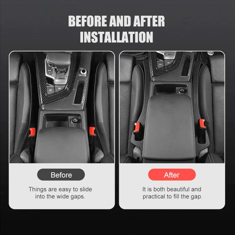 Car Seat Gap Bar Car Interior Armrest Box Gap Leak-proof Filler (Beige) - Seat Accessories by PMC TechLife | Online Shopping South Africa | PMC TechLife | Buy Now Pay Later Mobicred