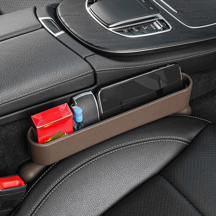 Car Gap Storage Box Multifunctional Car Seat Crevice Storage Box, Specification: Single Pack (Black) - Stowing Tidying by PMC TechLife | Online Shopping South Africa | PMC TechLife | Buy Now Pay Later Mobicred