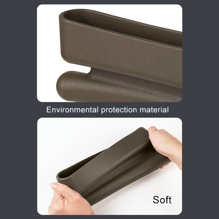 Car Gap Storage Box Multifunctional Car Seat Crevice Storage Box, Specification: 1 Pair (Brown) - Stowing Tidying by PMC TechLife | Online Shopping South Africa | PMC TechLife | Buy Now Pay Later Mobicred