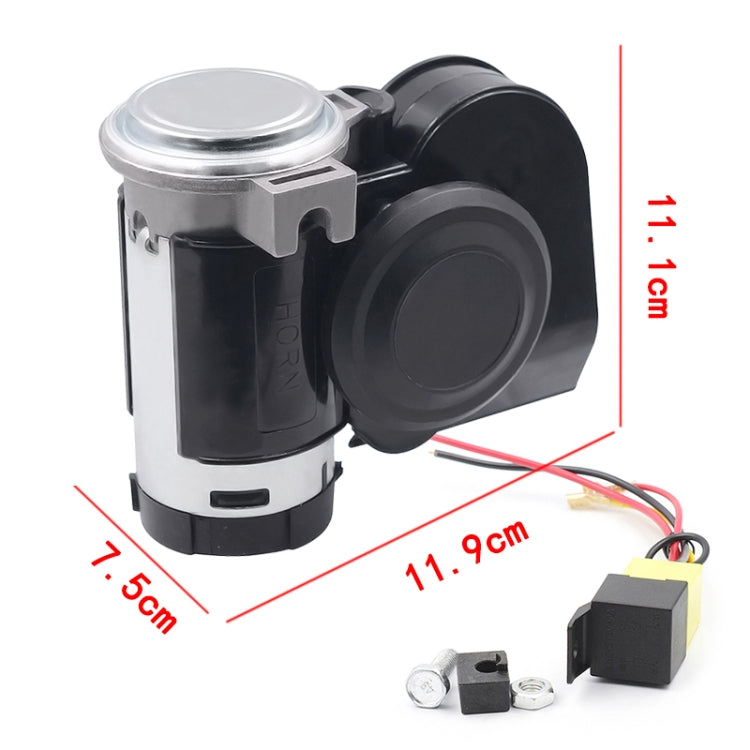 WUPP CS-381 12V Motorcycle Integrated Electric Air Pump Horn Relay - Motorcycle Maintenance Tools by WUPP | Online Shopping South Africa | PMC TechLife | Buy Now Pay Later Mobicred