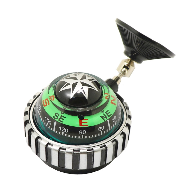 LC530 Car Compass Ball Compass Car Decoration With Suction Cup - Clocks & Car Meters by PMC TechLife | Online Shopping South Africa | PMC TechLife | Buy Now Pay Later Mobicred
