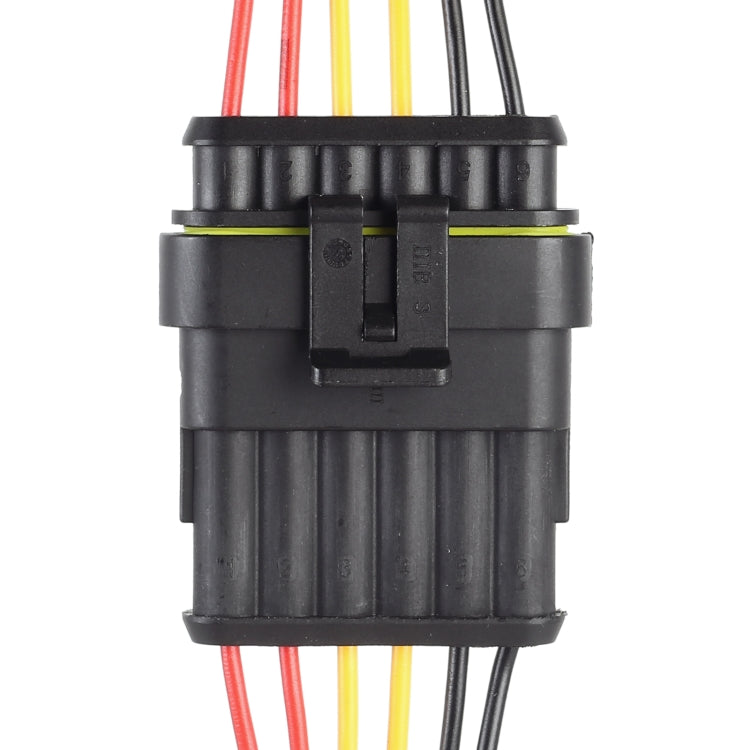 10pcs 6P Car Waterproof Plug Car Connector Plug-In, Length���10cm - free shipping - PMC TechLife - Order now!