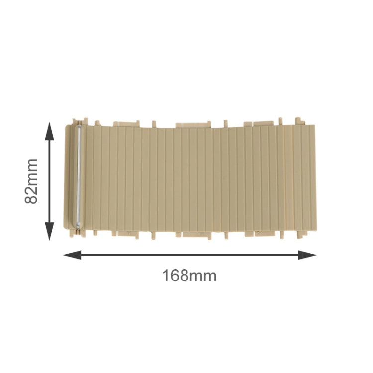 For BMW 3 Series E46 Left Driving Car Center Console Water Cup Holder Cover 51167038334(Beige) - Stowing Tidying by PMC TechLife | Online Shopping South Africa | PMC TechLife | Buy Now Pay Later Mobicred