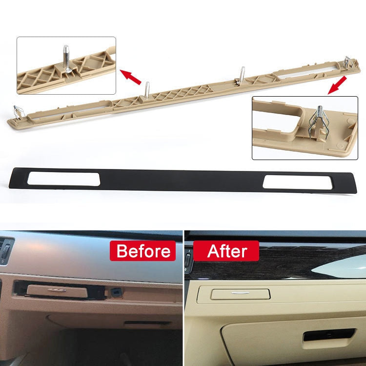 For BMW 3 Series E90 Left Driving Dashboard Water Cup Holder Decorative Frame 5145 7138 797(Black) - free shipping - PMC TechLife - Order now!
