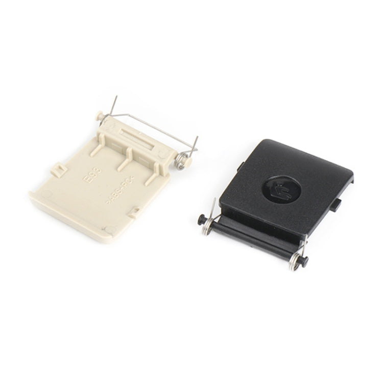 For BMW 3 Series E93 Left Driving Car Child Safety Seat Isofix Switch Cover 5220 9112 423-1(Black) - Seat Accessories by PMC TechLife | Online Shopping South Africa | PMC TechLife | Buy Now Pay Later Mobicred