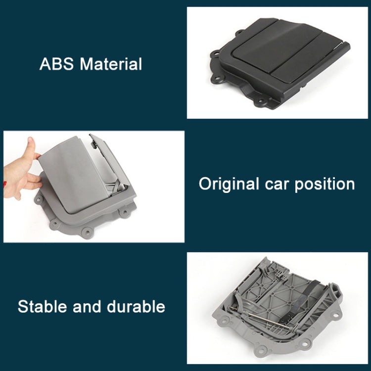 For BMW 3 Series E93 Left Driving Car Convertible Rear Platform Right Hinge Cover Folding Cover 5437 7175 480(Black) - free shipping - PMC TechLife - Order now!