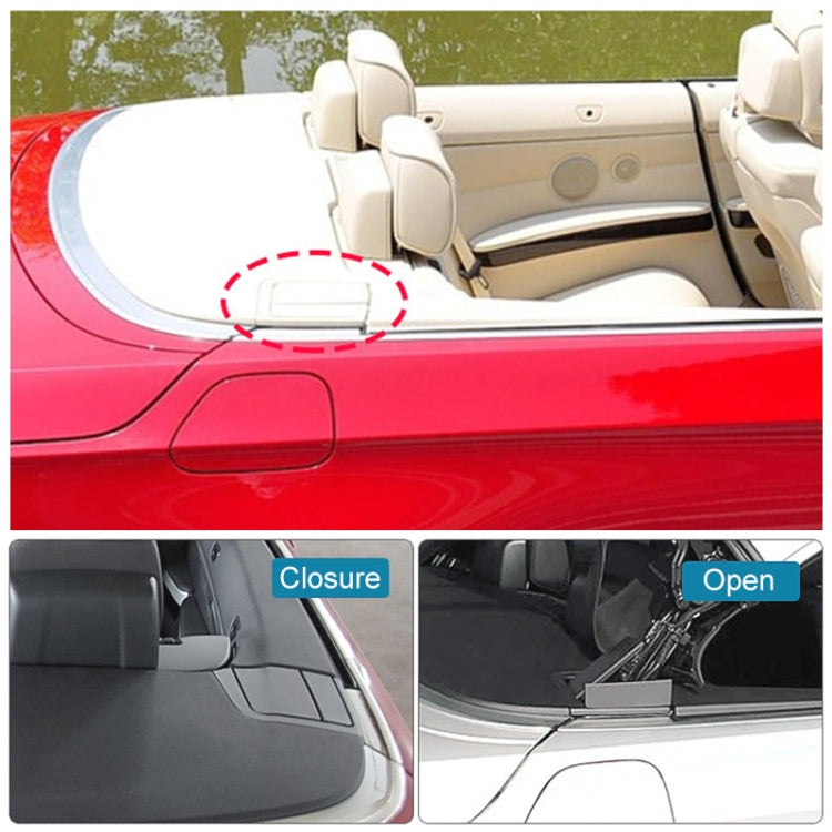 For BMW 3 Series E93 Left Driving Car Convertible Rear Platform Right Hinge Cover Folding Cover 5437 7175 482(Grey) - Others by PMC TechLife | Online Shopping South Africa | PMC TechLife | Buy Now Pay Later Mobicred