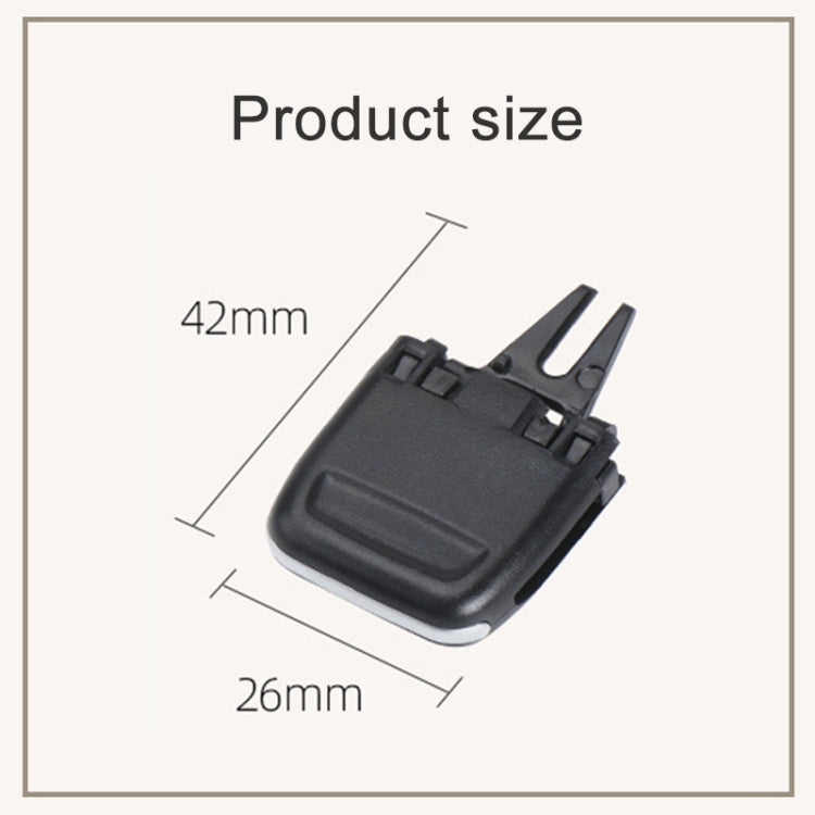 For Porsche Macan Left Driving Car Left and Right Air Conditioning Air Outlet Paddle 95B819702D-1 - Air Conditioning System by PMC TechLife | Online Shopping South Africa | PMC TechLife | Buy Now Pay Later Mobicred