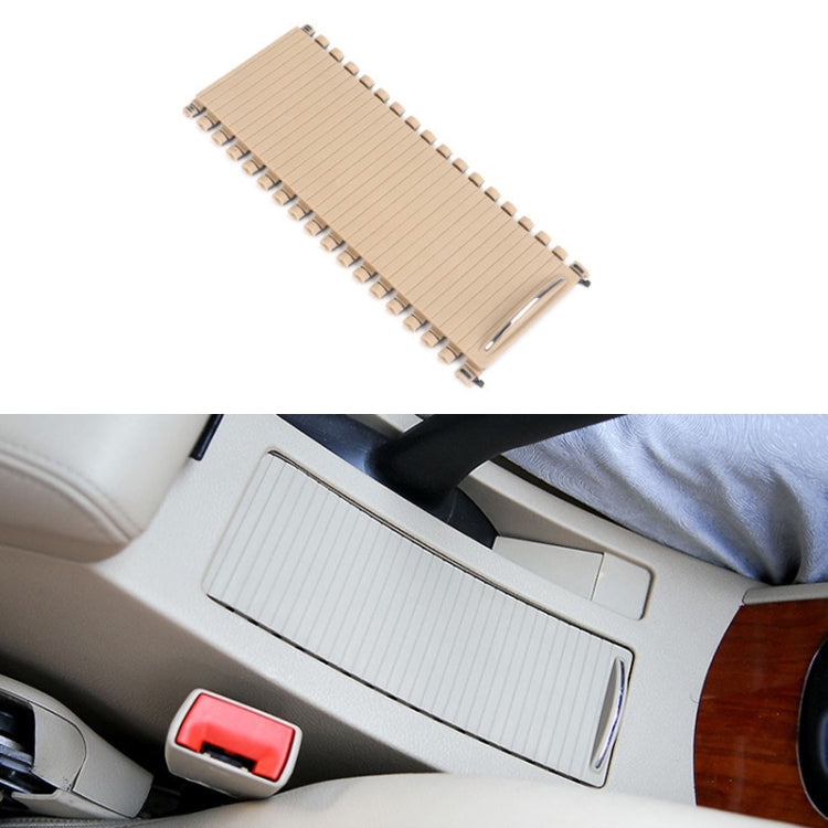 For Buick Excelle 2004-2012 Left-hand Drive Car Center Console Water Cup Holder Cover BKKYLL (Beige) - Stowing Tidying by PMC TechLife | Online Shopping South Africa | PMC TechLife | Buy Now Pay Later Mobicred