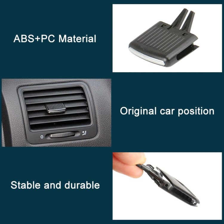 For Volkswagen Sagitar 06-11 Car Air Conditioning Air Outlet Paddle, Left Driving - Air Conditioning System by PMC TechLife | Online Shopping South Africa | PMC TechLife | Buy Now Pay Later Mobicred
