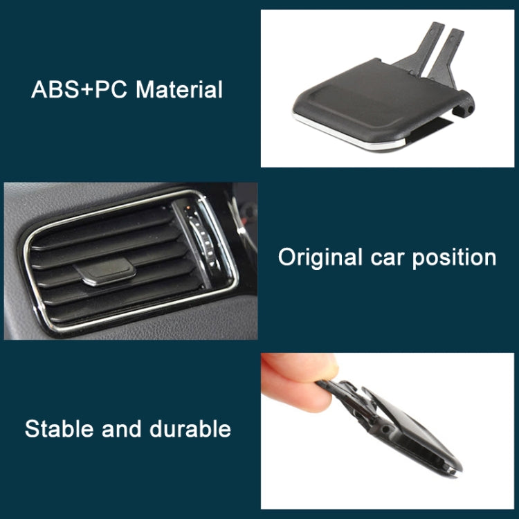 For Volkswagen Sagitar 12-18 Car Air Conditioning Air Outlet Paddle, Left Driving - Air Conditioning System by PMC TechLife | Online Shopping South Africa | PMC TechLife | Buy Now Pay Later Mobicred